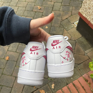 Custom Pink Cherry Blossom Shoes