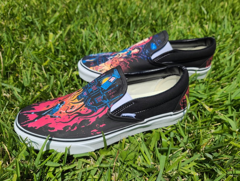 Stranger Custom Classic Slip-Ons