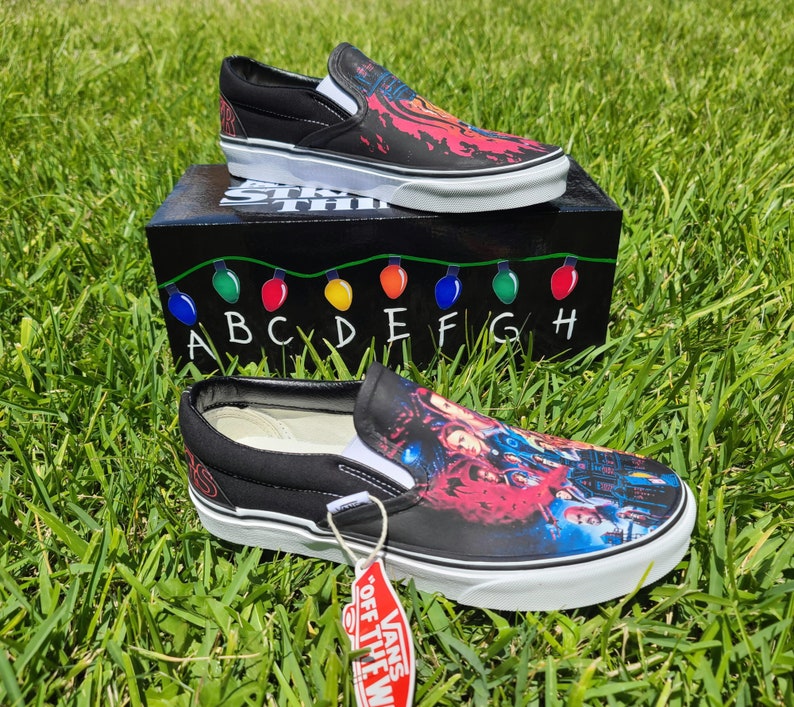 Stranger Custom Classic Slip-Ons