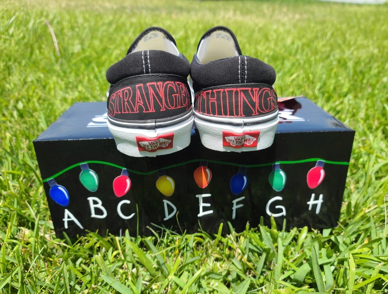 Stranger Custom Classic Slip-Ons