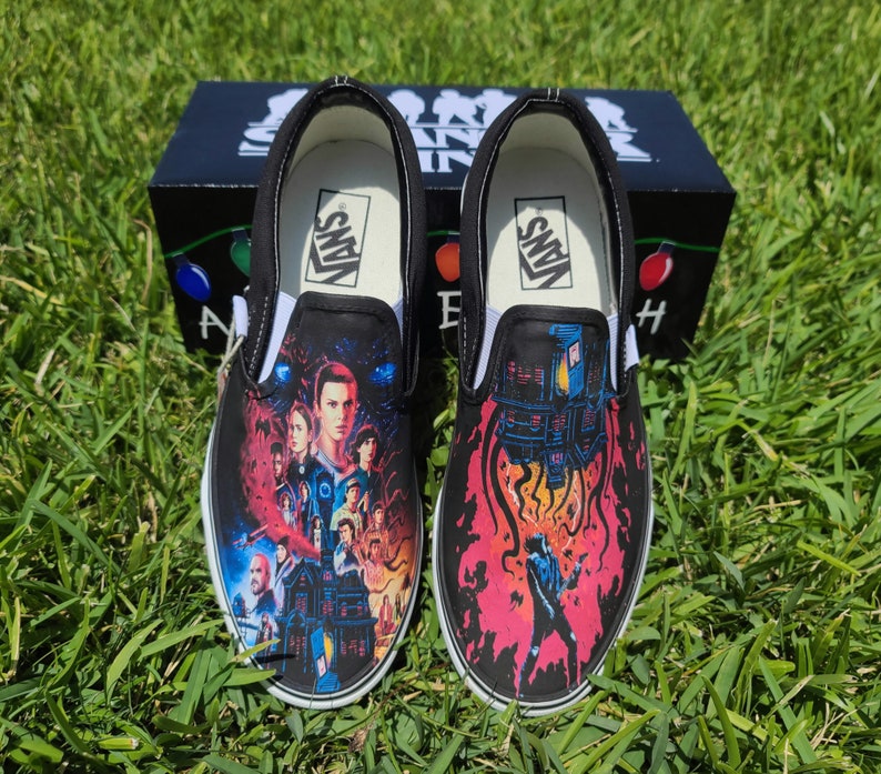 Stranger Custom Classic Slip-Ons