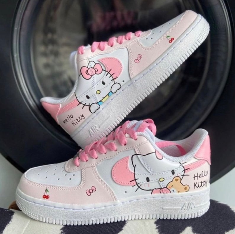 Pink Cute Meow Shoes