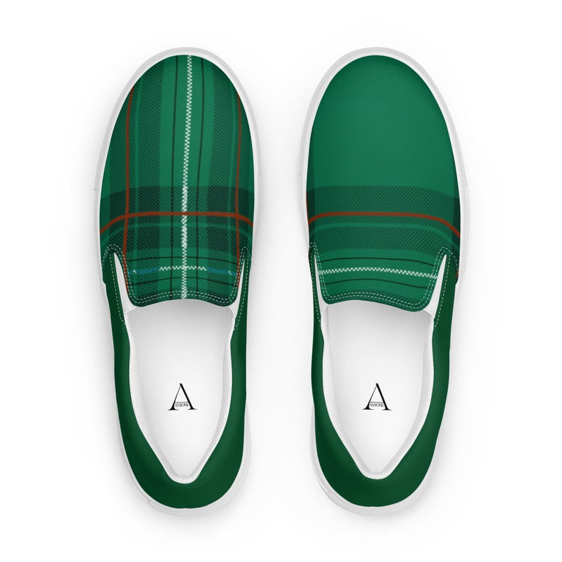 Classic Green Slip Ons