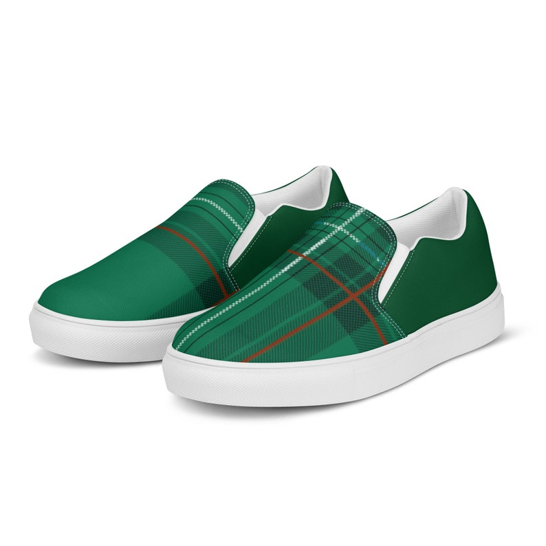 Classic Green Slip Ons