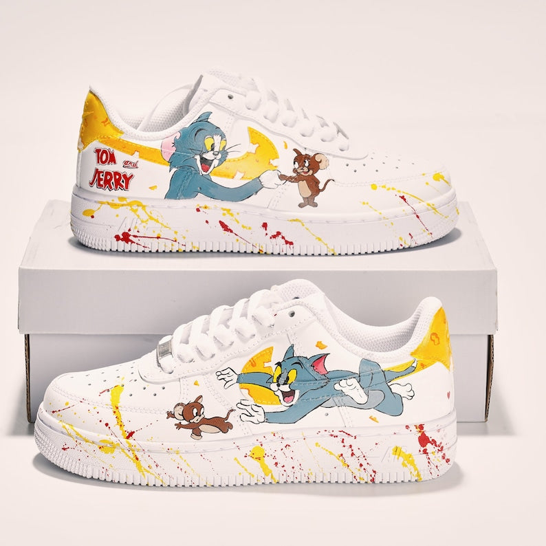 HandPainted Air Custom Shoes. Cute Shoes
