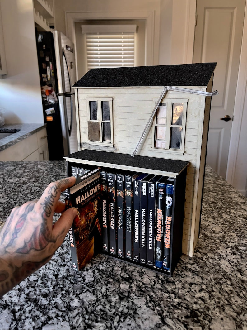 Halloween Inspired House Media Storage