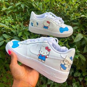 Blue Kitten Shoes