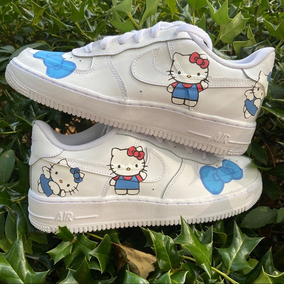 Blue Kitten Shoes