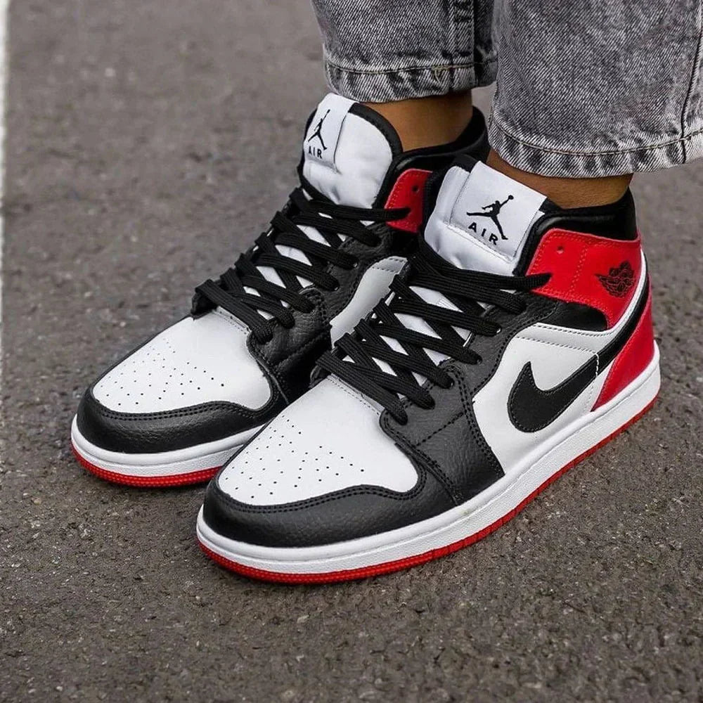 Custom Jd Black Red Air