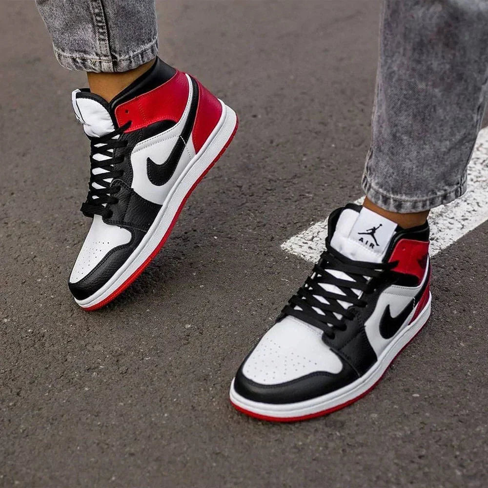 Custom Jd Black Red Air