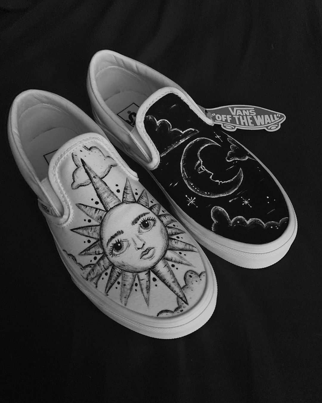 Moon And Sun Classic Slip Ons