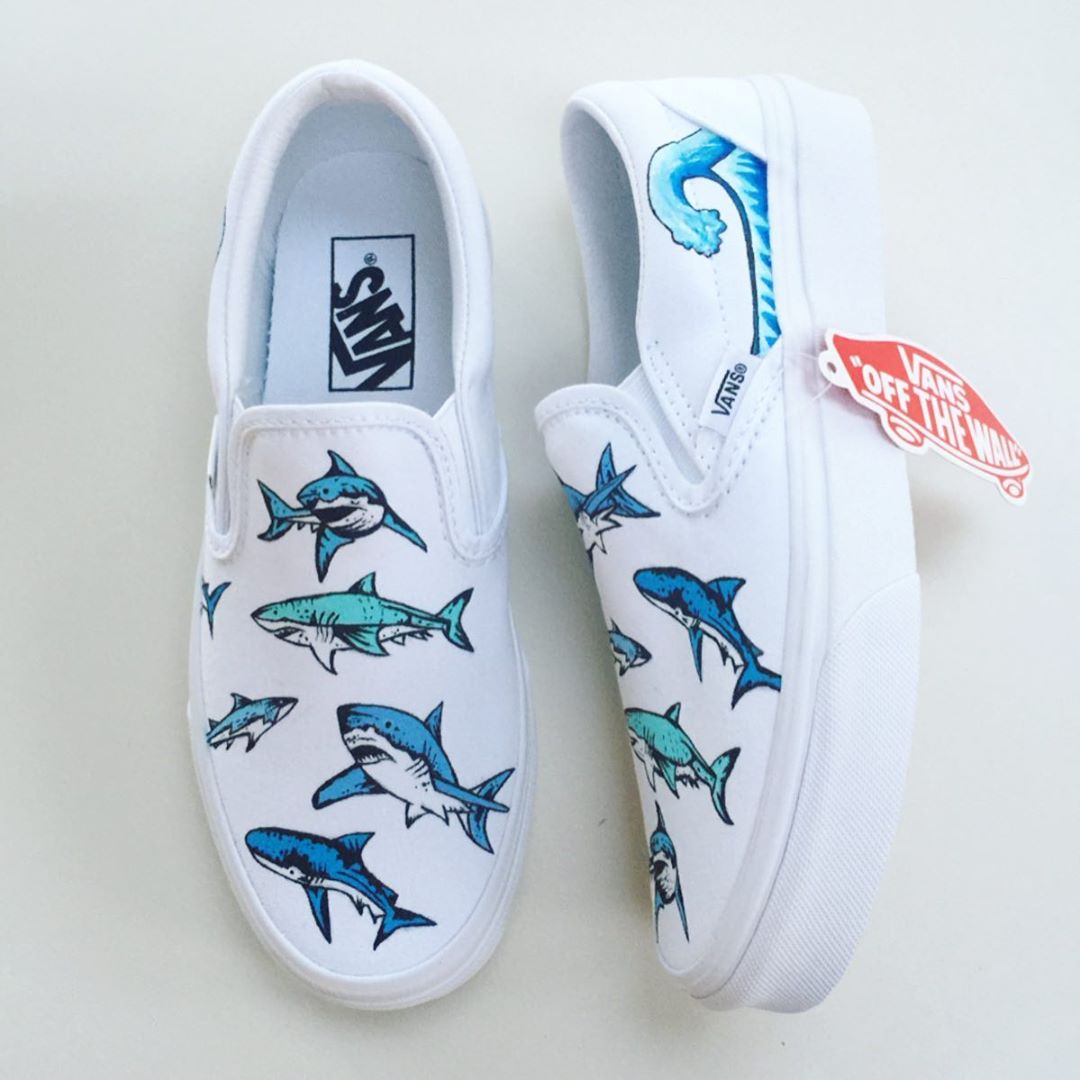 Shark Classic Slip Ons
