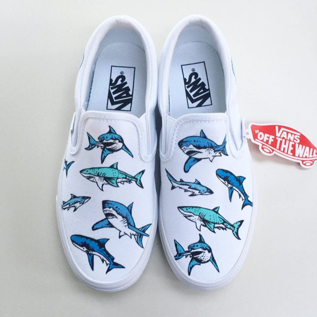 Shark Classic Slip Ons